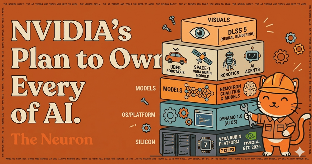 NVIDIA's plan to own every AI header image The Neuron