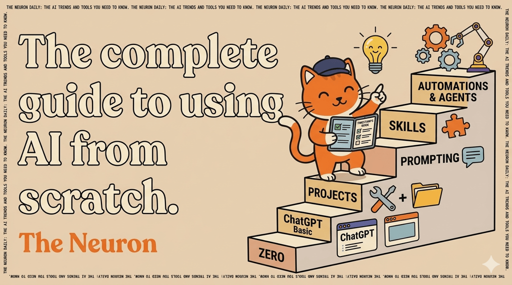 AI for Beginners Livestream recap 2026 The NEuron header image