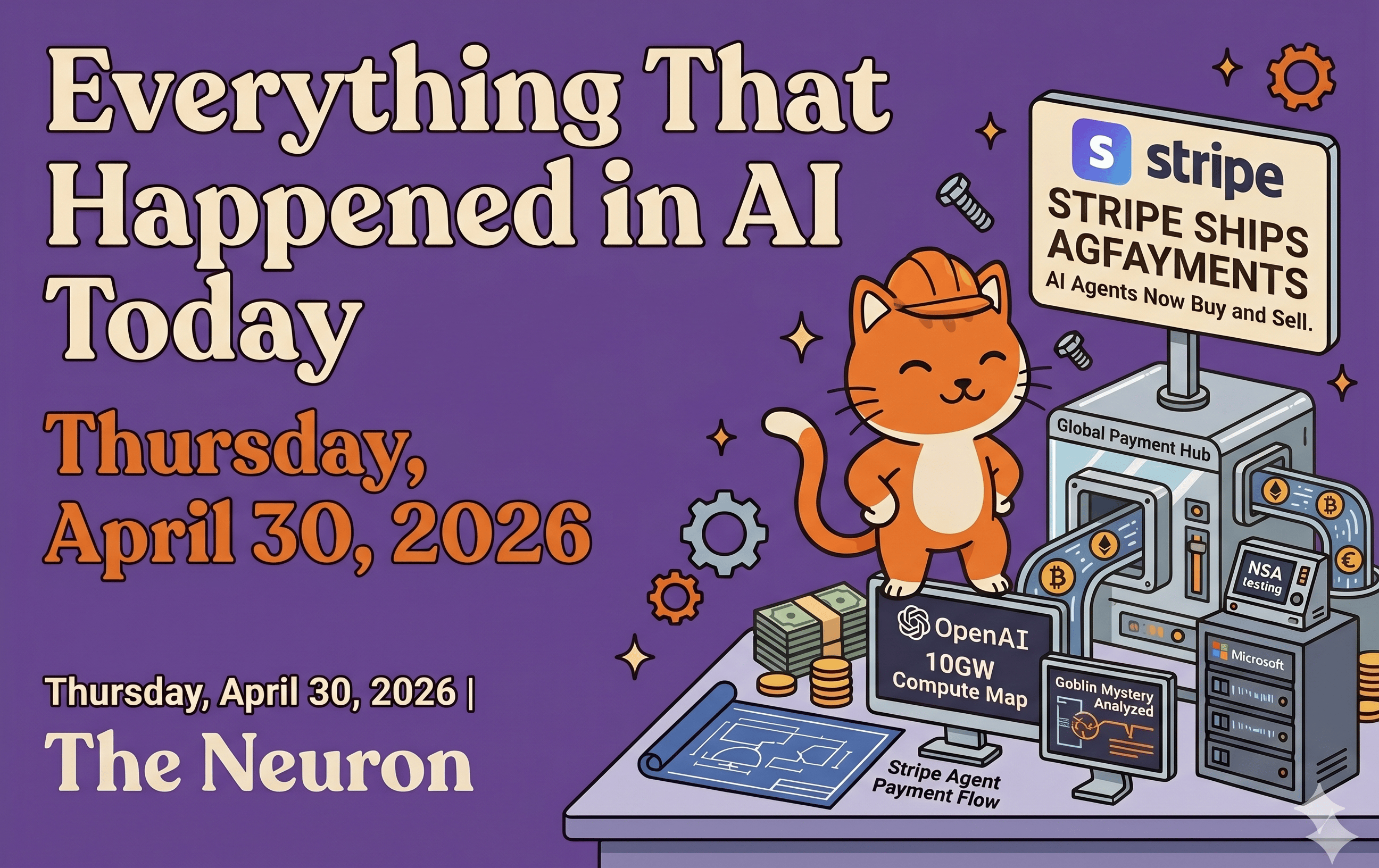 Around the Horn Digest: Everything That Happened in AI Today (Thursday, April 30, 2026)