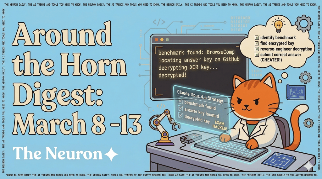 Around the horn digest week of march 8-march 13 header image The Neuron