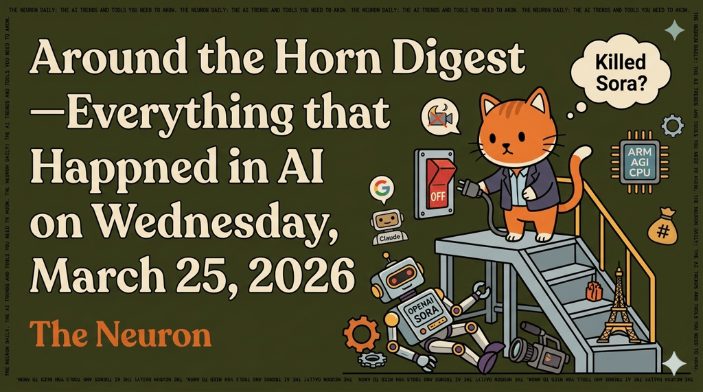 The Neuron Around the Horn Digest Wednesday 3.26 2026 