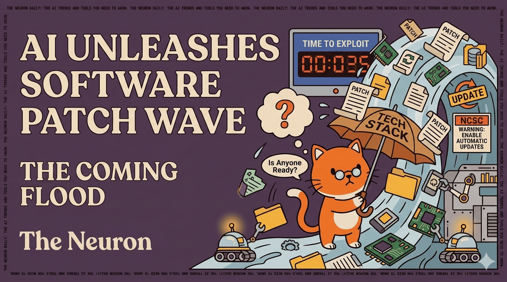 😸 A patch wave is coming for your software