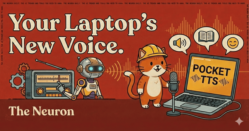 😺 Voice cloning just became free (and local)