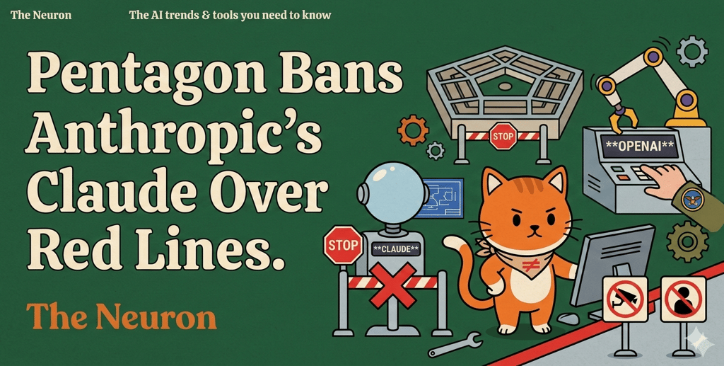 Pentagon bans Anthropic header image deep dive The Neuron