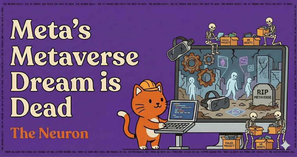 😺 Meta Update: The Metaverse is dead. Long Live Superintelligence...