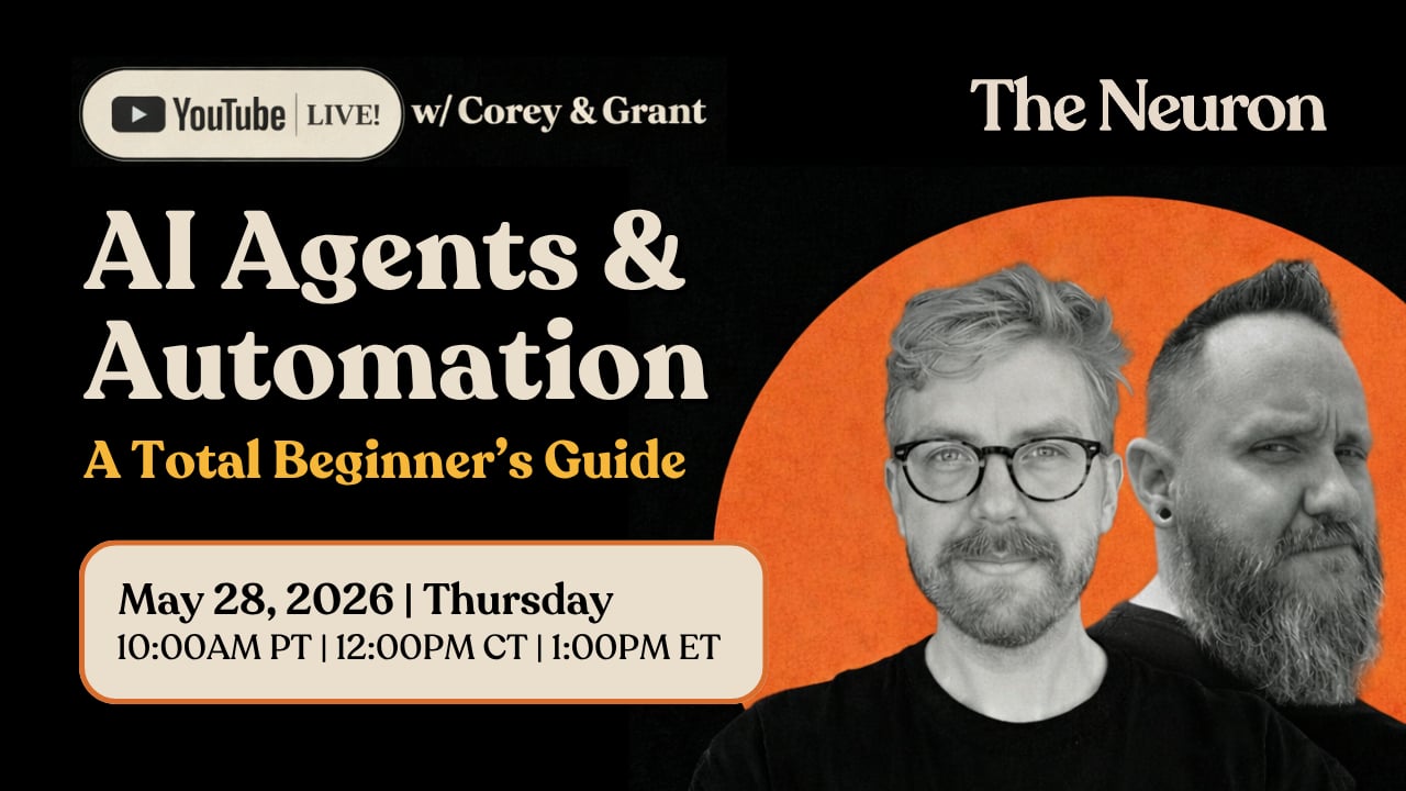 😺 LIVE now: Agents for total beginners