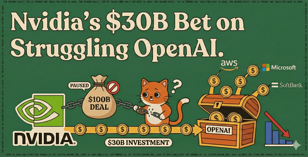 😺 Is Nvidia backing out of OpenAI, or going all in?