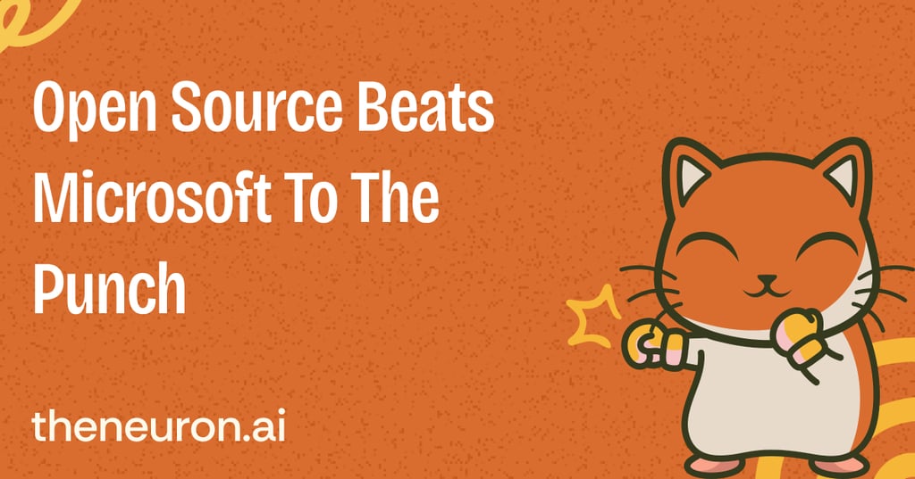 🐈 Open source beats Microsoft to the punch Thumbnail