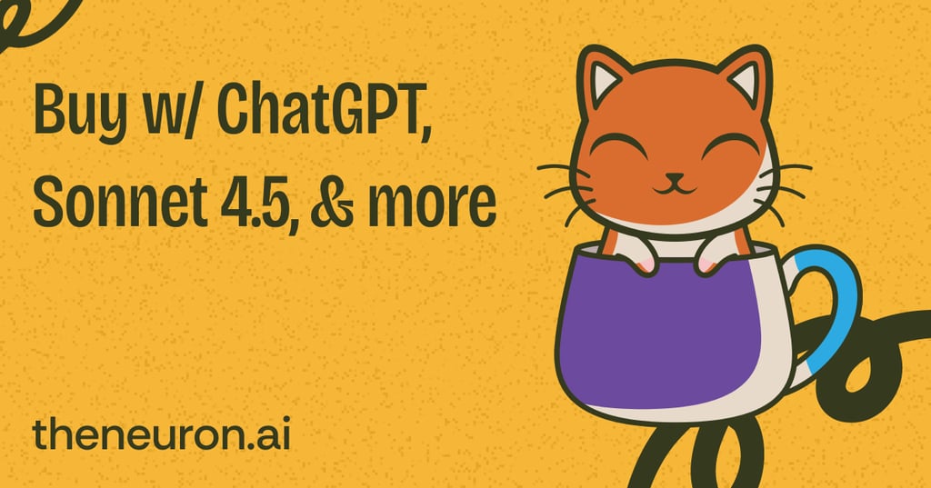 😸 Claude Sonnet 4.5, Buy it in ChatGPT, Microsoft "Vibeworkers" Thumbnail