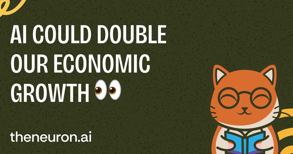 🐈 AI could double our economic growth 👀 Thumbnail