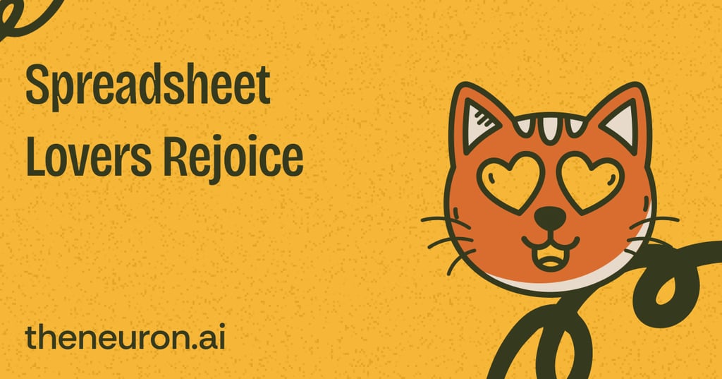 😺 Google Sheets "Help Me Organize" Thumbnail