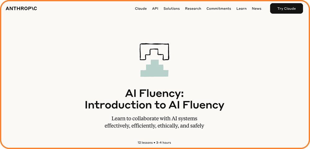 Inside Anthropic's "AI Fluency" Masterclass on Human-AI Collaboration Cover Image