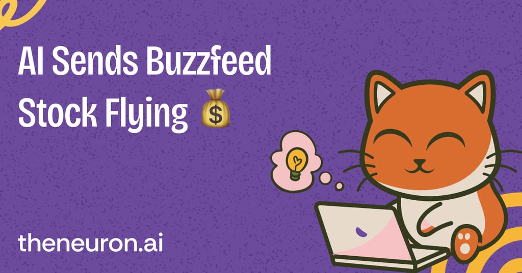 🐈 AI sends Buzzfeed stock flying 💰 Thumbnail