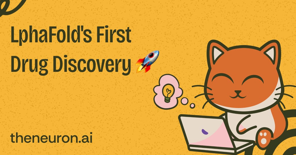 🐈 AlphaFold's first drug discovery 🚀 Thumbnail