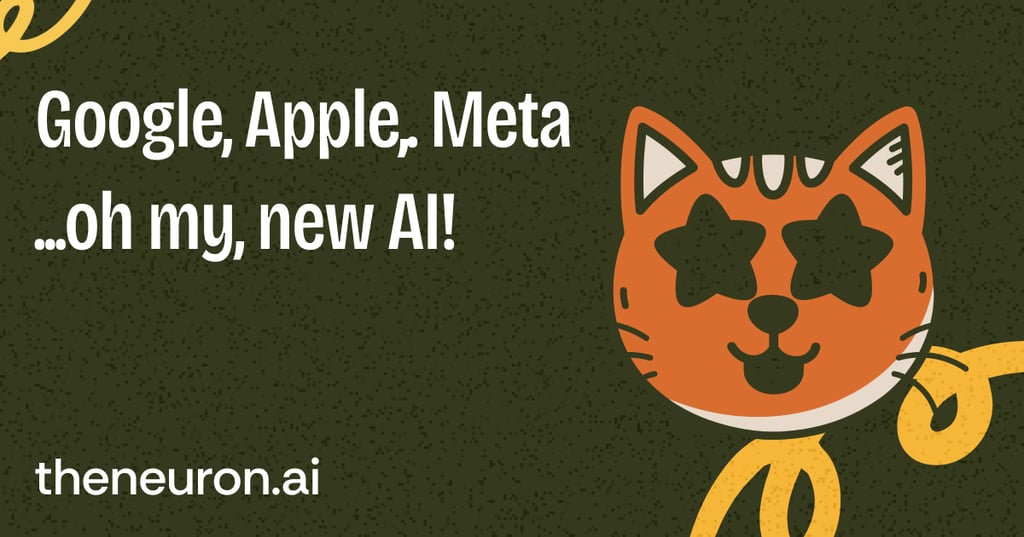 😺Google + Meta + Apple New AI Thumbnail