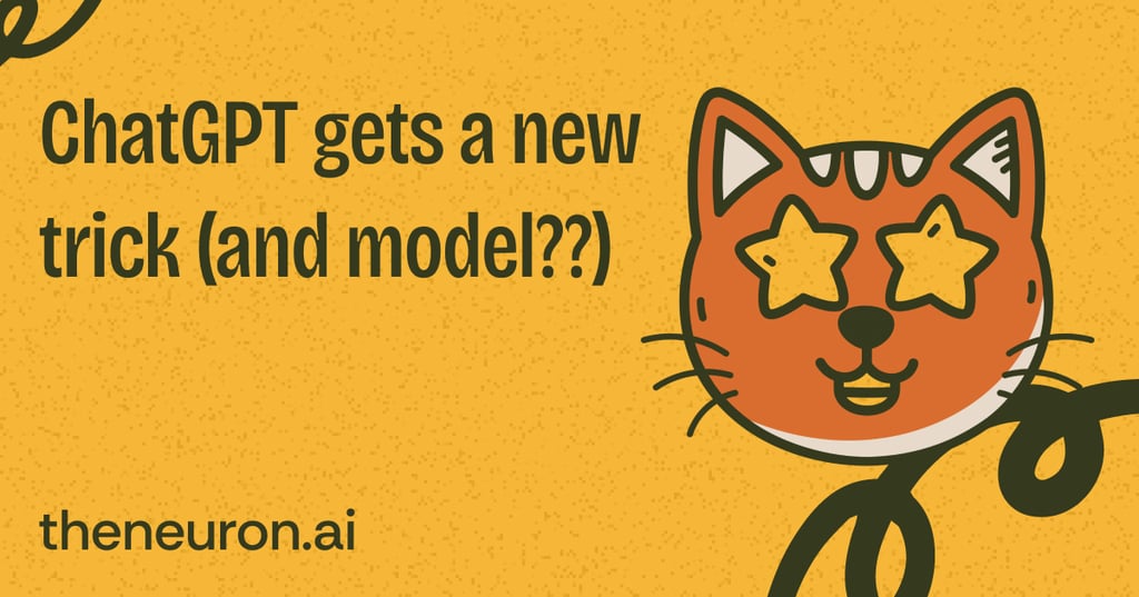 😺OpenAI's new feature (and secret model) Thumbnail