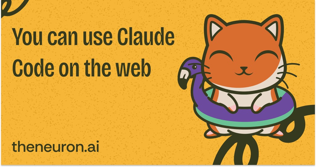 😸 Claude Code on the web?! Thumbnail