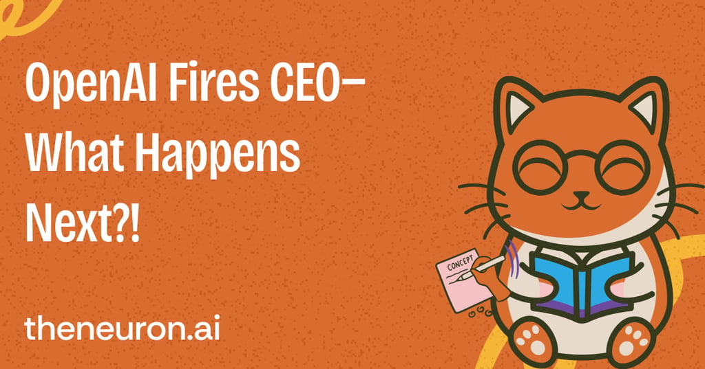 😺 Sam Altman fired Thumbnail