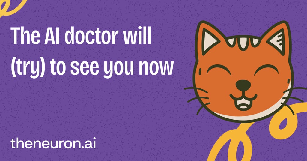 😺AI Doctors are here...kinda Thumbnail