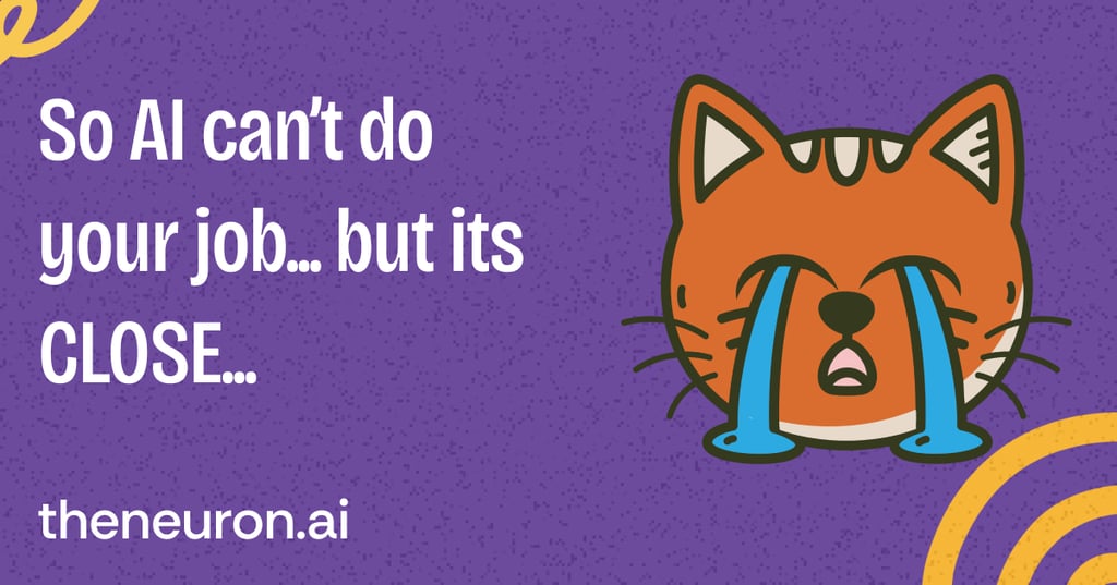 😸 Here's how good AI is at your job Thumbnail