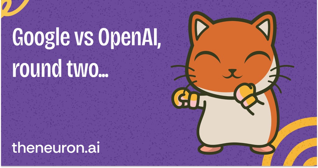 😺 Google vs OpenAI smackdown Thumbnail