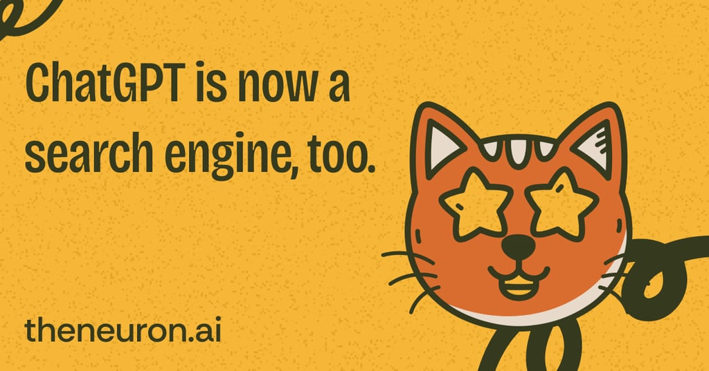 😺 OpenAI finally released ChatGPT Search. Thumbnail