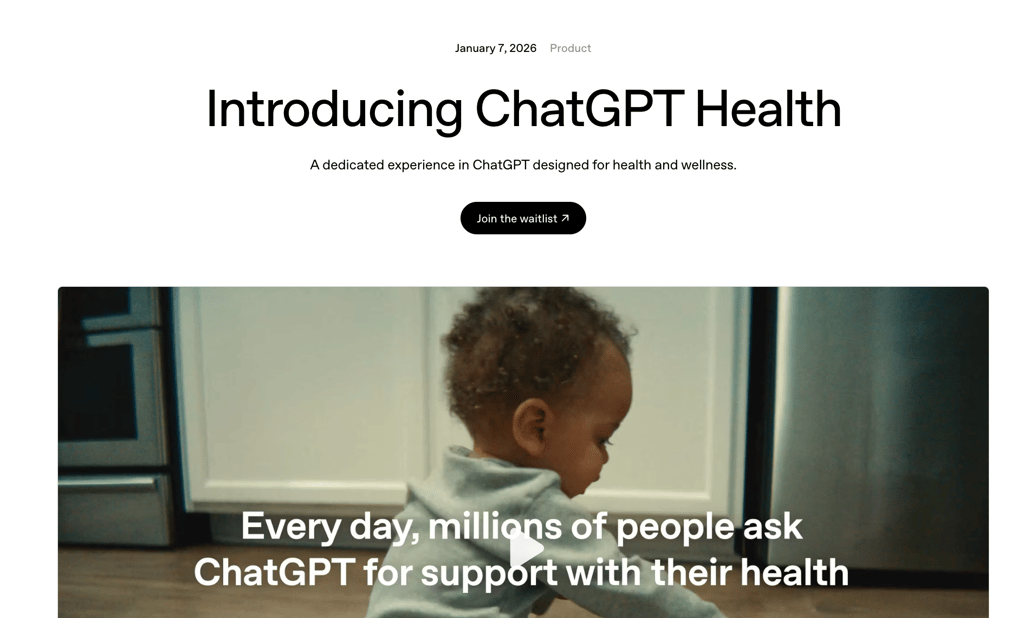 ChatGPT Health, AI Doctors in Utah, and the Dawn of Medicine in Your Pocket Cover Image
