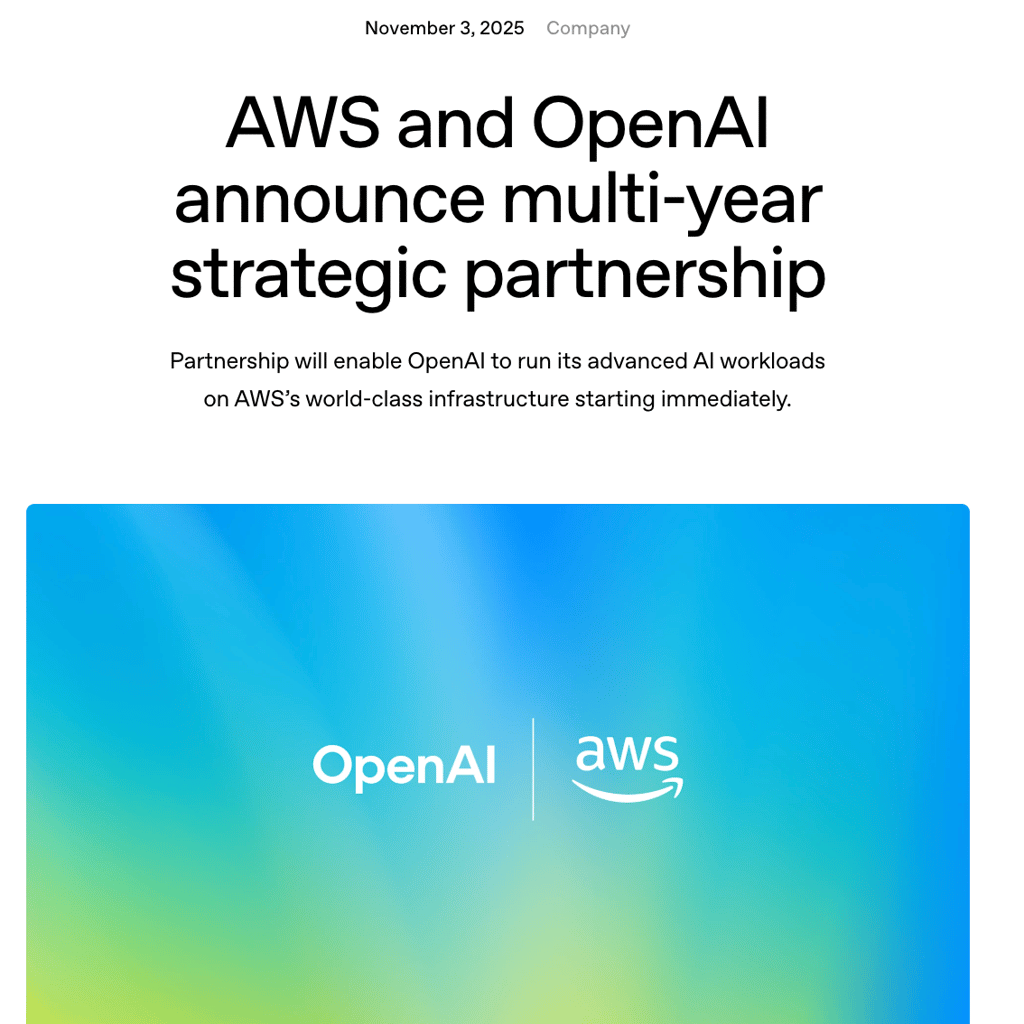 OpenAI Just Signed a $38B Cloud Deal. But the Real Story is What Satya Said About Microsoft's H100s Collecting Dust. Cover Image