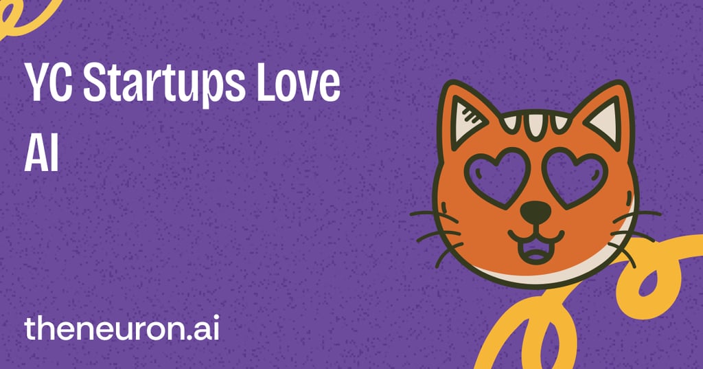 😺 YC startups love AI Thumbnail
