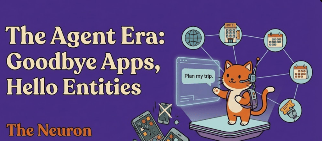Hot Take: The “App” Era is dead. Welcome to the “Agent” era. Cover Image