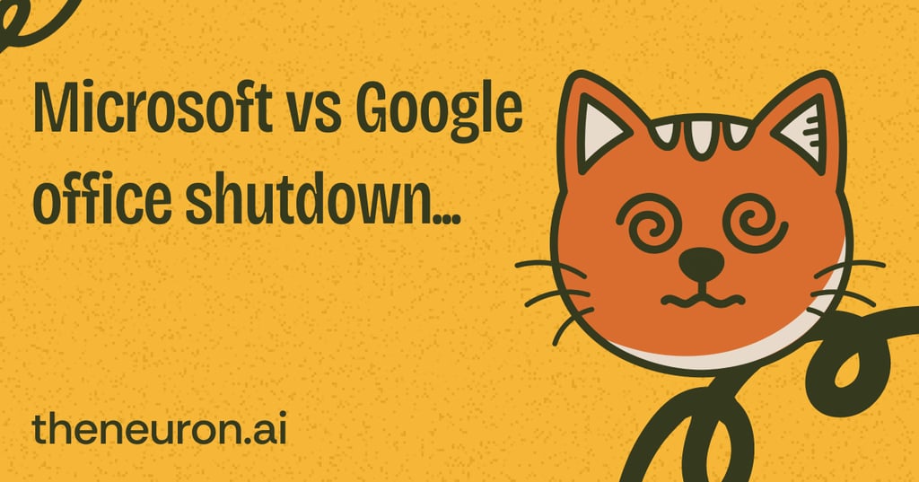 😺Microsoft vs Google showdown Thumbnail