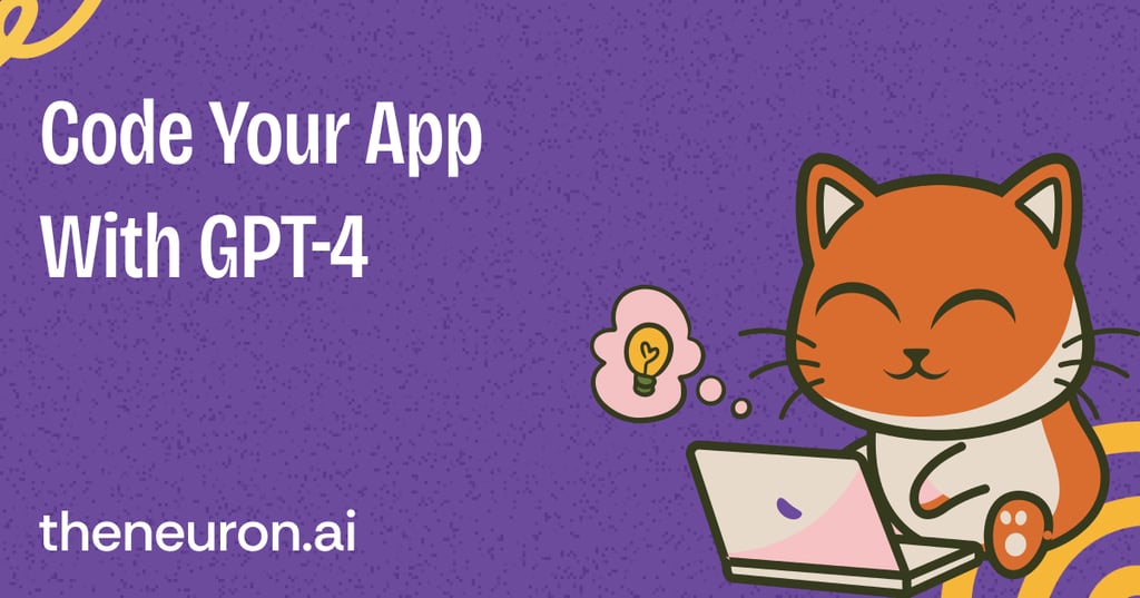 😺 Code your app with GPT-4 Thumbnail