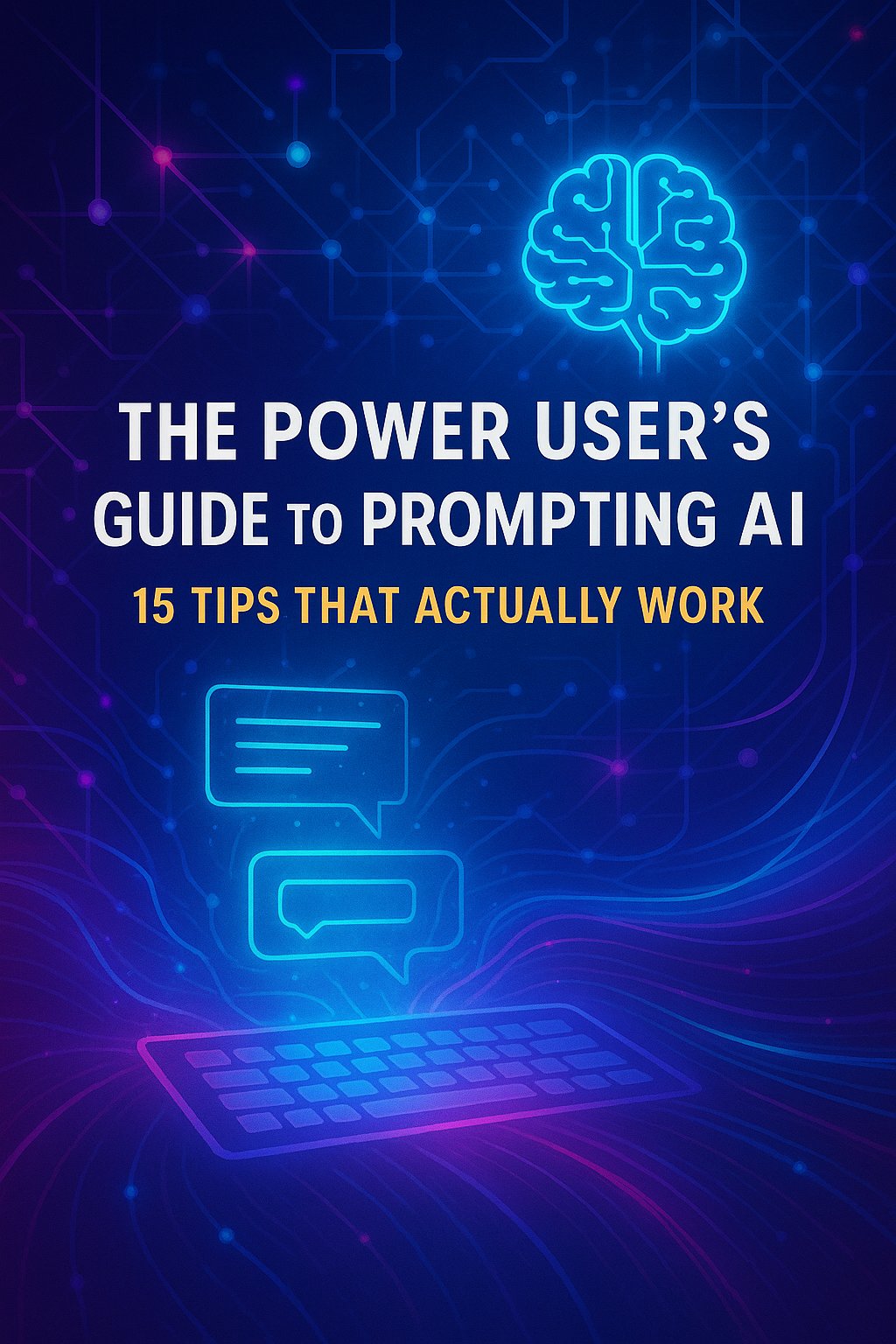 The Power User's Guide to Prompting AI: 15 Tips That Actually Work Cover Image