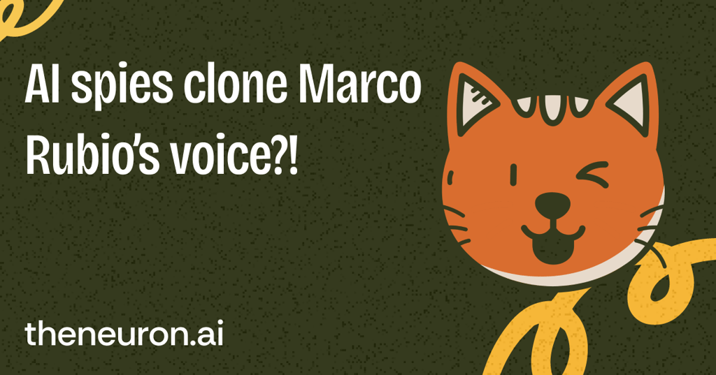 😺 AI voice clones get politica Thumbnail