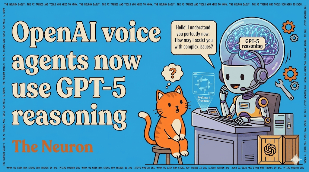 😺 OpenAI's GPT-Realtime-2 is coming for call center