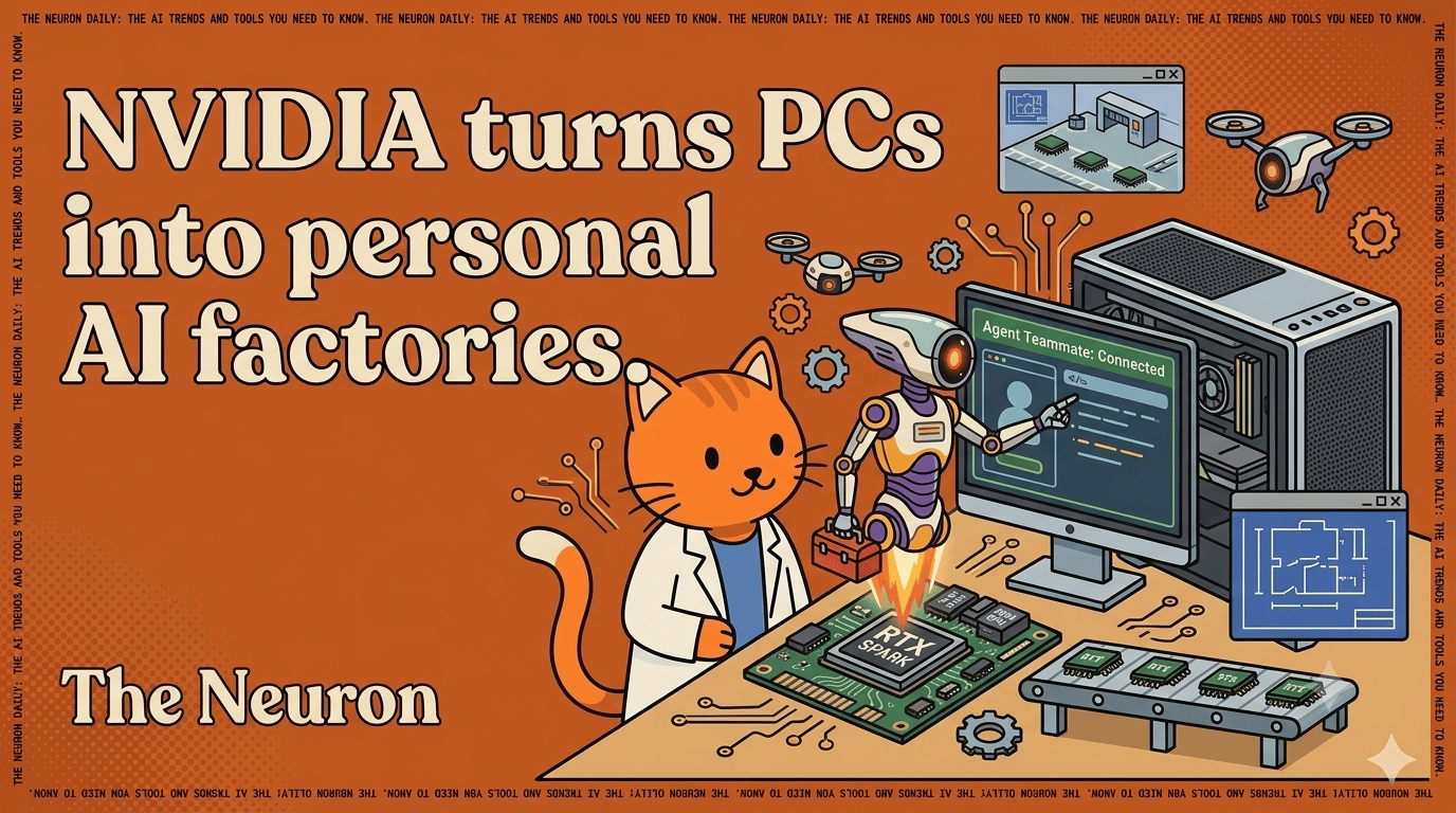 😺 NVIDIA agents in your laptop?