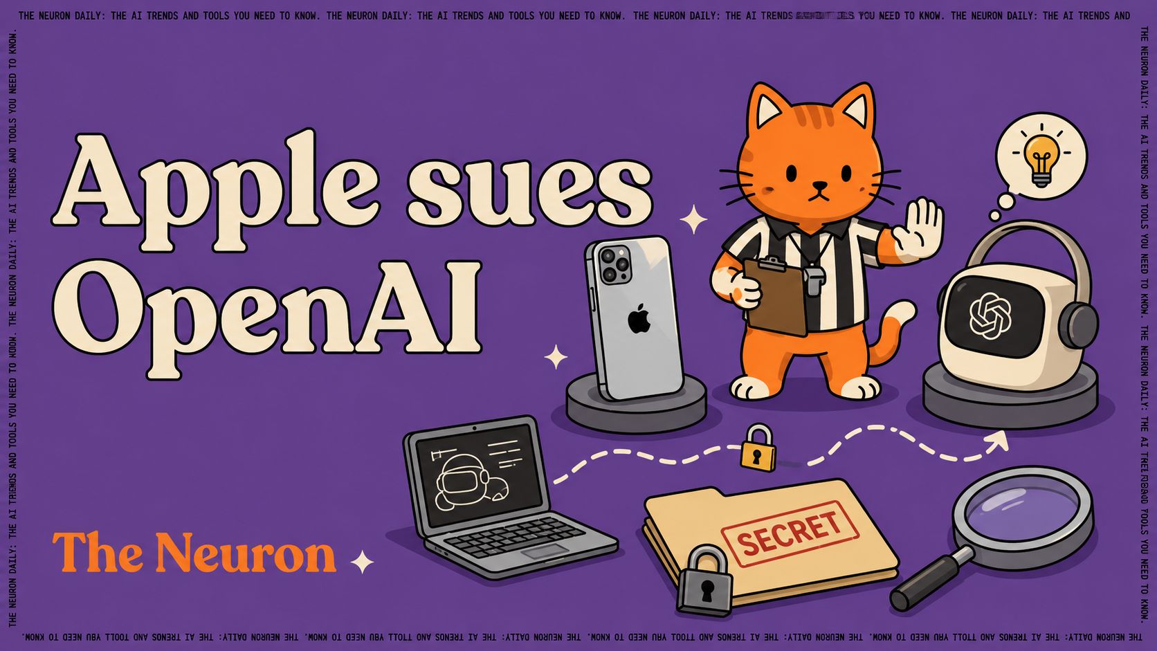 😹 Apple is suing OpenAI